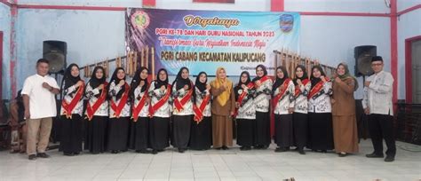 Lomba Qosidah Meriahkan Hut Pgri Dan Hgn Ke 78 Di Pgri Cabang