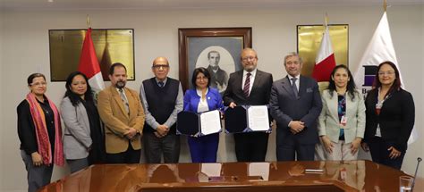 Upch Firma Convenio Con La Sociedad De Beneficiencia De Lima