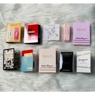 Kit Amostras De Perfumes Originais Importados Shopee Brasil