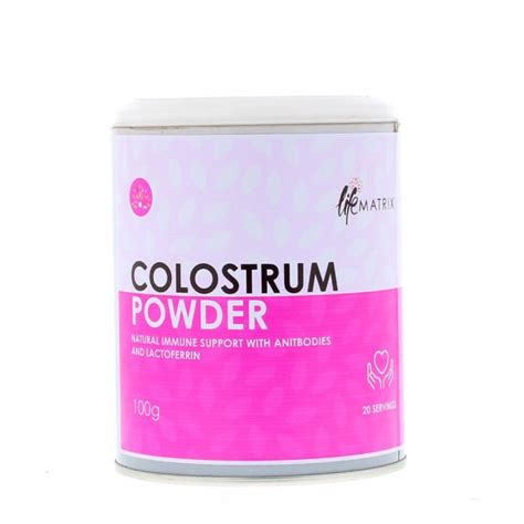 Lifematrix Colostrum Powder 100g Onelifehealth