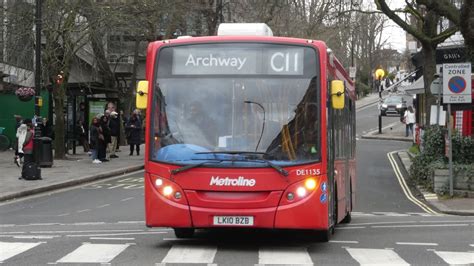 Bus Journey Metroline London Route C Alexander Dennis Enviro