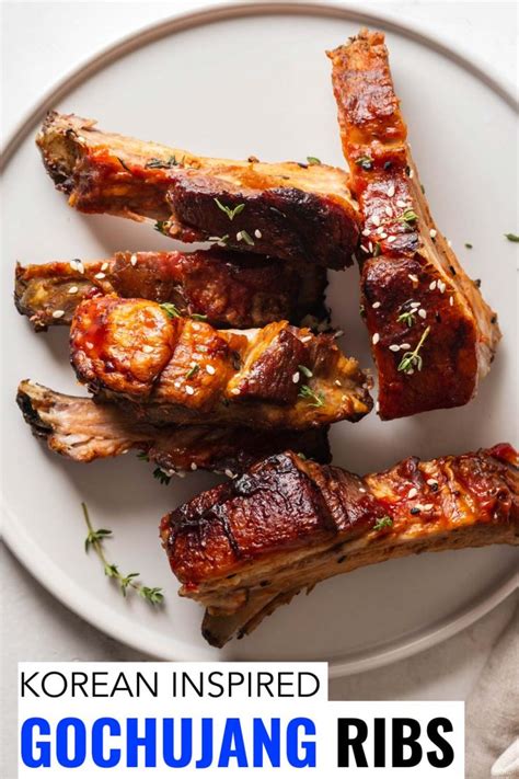 Gochujang Ribs This Korean Chili Paste Is Killer Bacon Is Magic