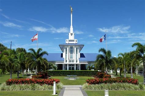 Temple des Saints des derniers jours de Papeete - Tahiti Heritage