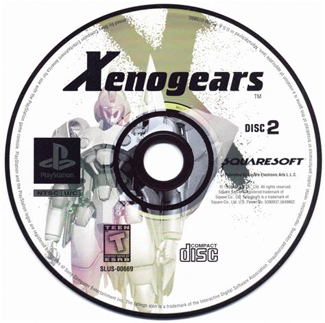 Xenogears Cover Or Packaging Material Mobygames