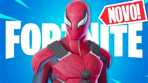 A NOVA Skin Do HOMEM ARANHA NO FORTNITE YouTube