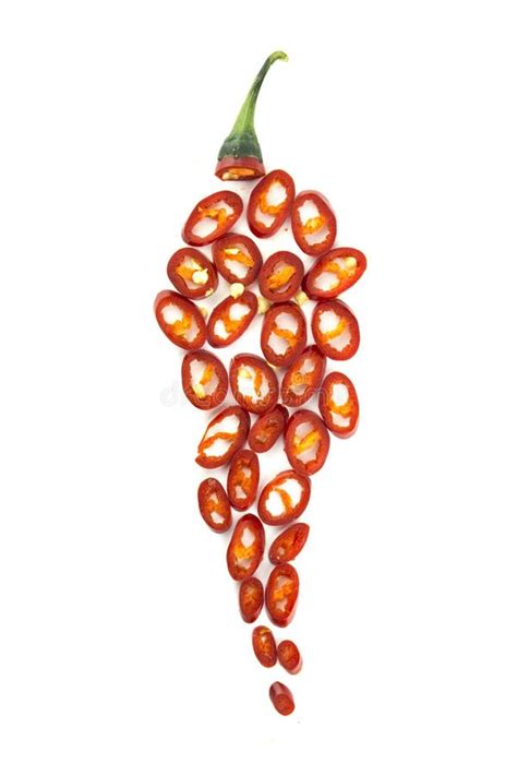 Red Hot Chili Pepper Slices Stock Image Image Of Chilli Chilly
