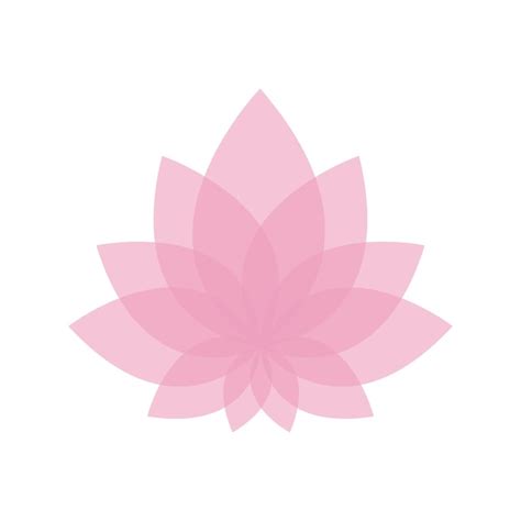 Premium Vector Pink Lotus Flower Isolated On White Background