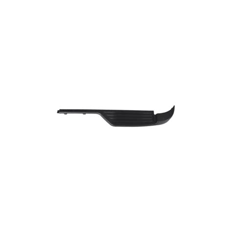 Replacement Driver And Passenger Side Bumper Step Pad Black Set Repd764903