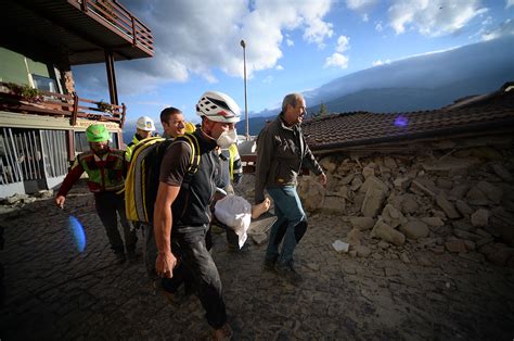 Italy Earthquake Deadly 62 Magnitude Strikes Accumoli And Amatrice