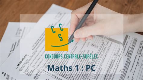 Concours Centrale Sup Lec Maths Sujet Pc G N Ration Pr Pa