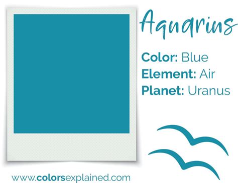 Aquarius Color Palette and Meanings (Plus Colors You Should Avoid)