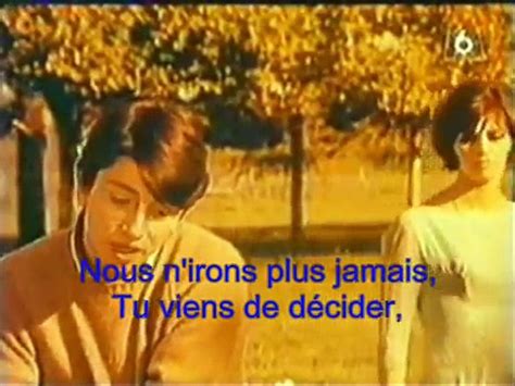 Capri C Est Fini Herv Vilard Lyrics Karaoke Video Dailymotion