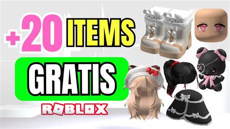 CONSIGUE 20 ITEMS LIMITADOS EN ROBLOX PELOS CARAS ACCESORIOS Y ROPA