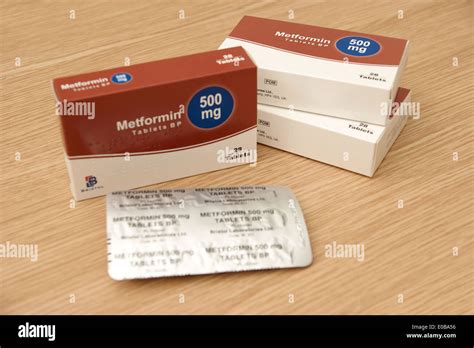 Metformin Tablets High Resolution Stock Photography And Images Alamy