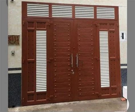 Modern Brown Stainless Steel Hinged Gate For Home At Rs 380 Kg In