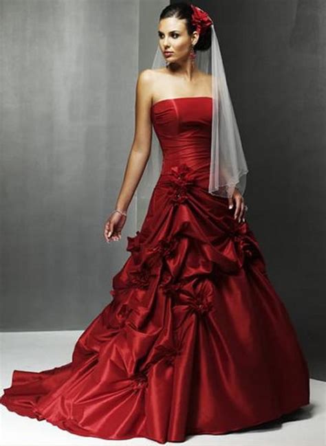 Red Wedding Dresses | Dressed Up Girl