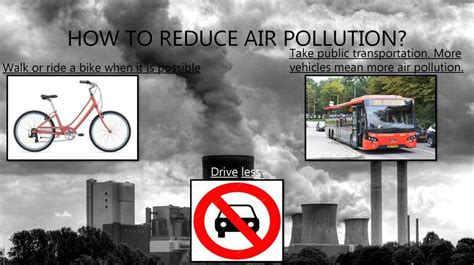 How To Reduce Air Pollution In A City