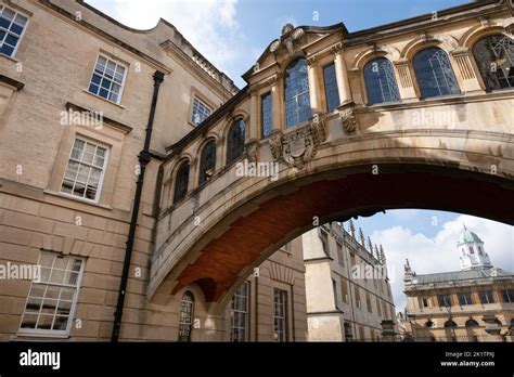 Hertford Bridge Popularly Known As The Bridge Of Sighs Is A Skyway