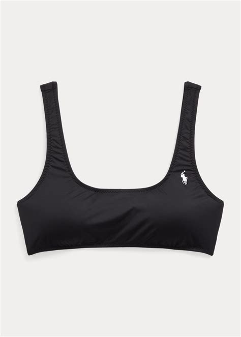 Square Neck Pull On Bikini Top For Women Ralph Lauren® Uk