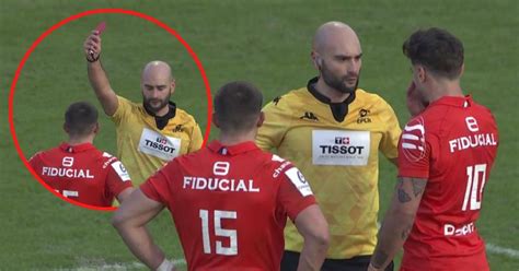 Video Rugby Ramos Sees Red Does He Leave Toulouse Naked In