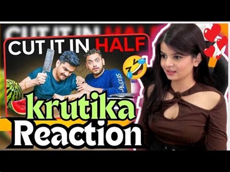 Krutika Cute Reaction On S8UL Cut In Half Video Rega S Humour