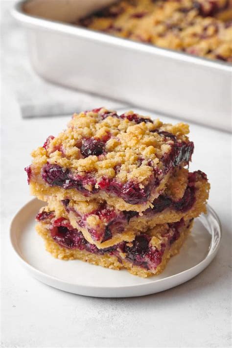 Easy Blueberry Crumble Bars All Things Mamma