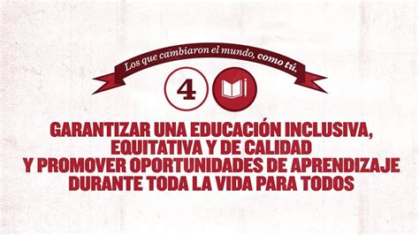 Objetivo De Desarrollo Sostenible 4 Garantizar Una Educación