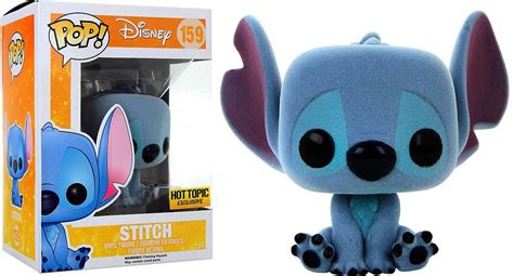 Funko Disney Lilo Stitch Pop Flocked Stitch Vinyl Figure Hot Topic