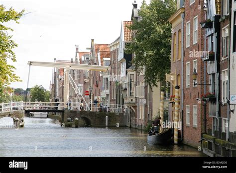 Bridge and Canal, Alkmaar, Netherlands, Holland Stock Photo - Alamy