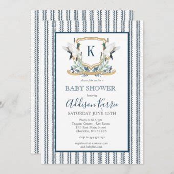 Mallard Duck Baby Shower Invitation Zazzle