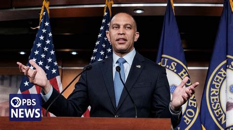 Watch Live Democratic Leaders Jeffries And Schumer Hold Briefing As