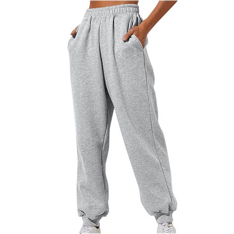 Qolati Sweatpants For Women 2023 Winter Fleece Lined Joggers Athletic