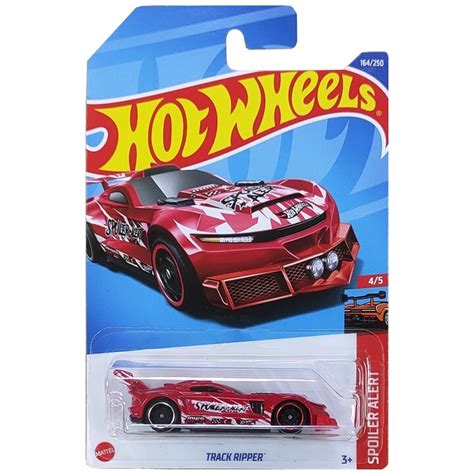 Masinuta Metalica Hot Wheels Track Ripper Rosu 1 64 EMAG Ro