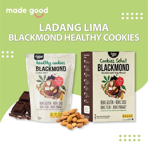 Jual Ladang Lima Blackmond Healthy Cookies Gr Kue Bebas Gluten