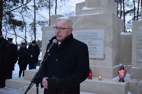 Obchody 159 rocznicy Powstania Styczniowego w Zwierzyńcu Powiat Zamojski