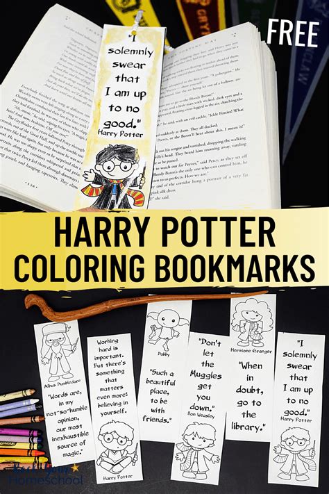 Free Printable Harry Potter Coloring Bookmarks Hot Sex Picture