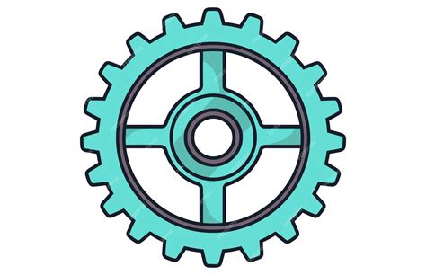 Premium Vector Gear Wheel Icon Set Gear Wheel Vector Illustration