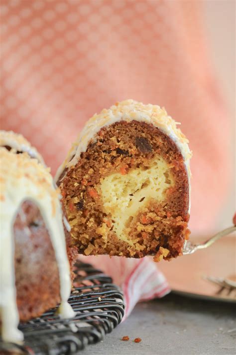 Carrot Bundt Cake With Cheesecake Filling Electrical