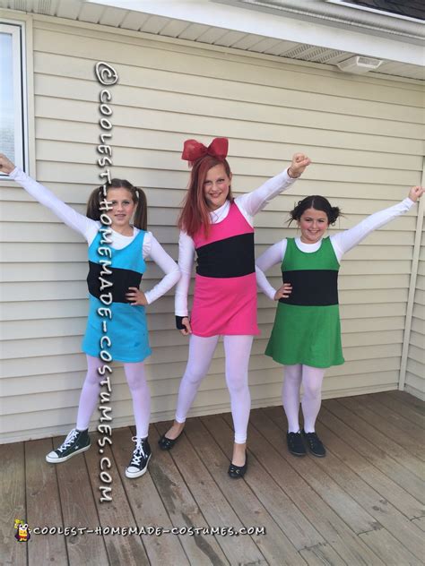 Coolest Homemade Powerpuff Girls Costumes