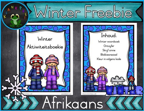 freebie wintervakansie klankpret