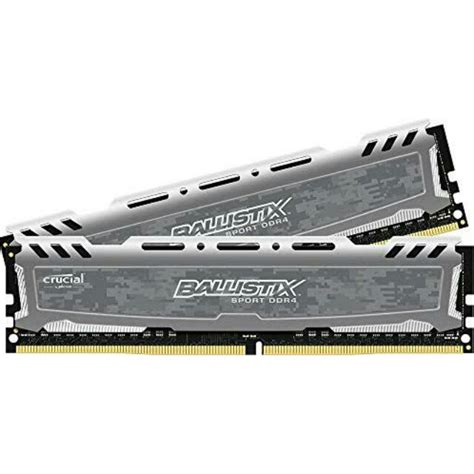 Crucial Ballistix Sport LT 2400 MHz DDR4 Desktop Gaming Memory Kit