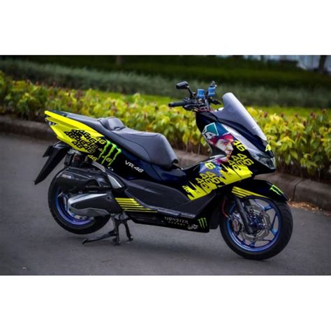 Sticker Decal Full Body Honda Pcx 160 150 Full Body Striping Variation