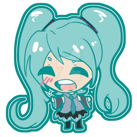 Chibi Miku By Alienkittykun On Deviantart