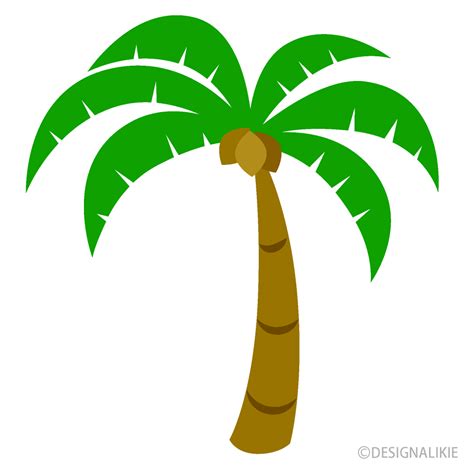 Palmera Simple Gratis Dibujos Animados Im Gene Illustoon Es