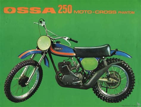 Ossa Phantom 250 Brochure 1974