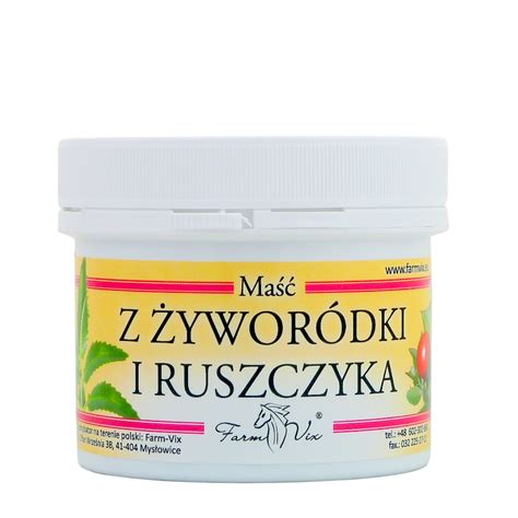 FarmVix Maść z Żyworódki i ruszczyka 150ml 21FAXMASZYWORRU 19943695