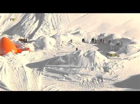 Übernachten im Iglu Auf dem Nebelhorn entsteht ein eisiges Hotel YouTube