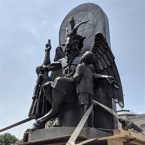 Baphomet Statue Courthouse