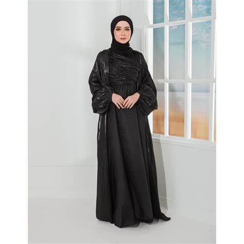 Hijabistahub Abaya Atifa Shopee Malaysia