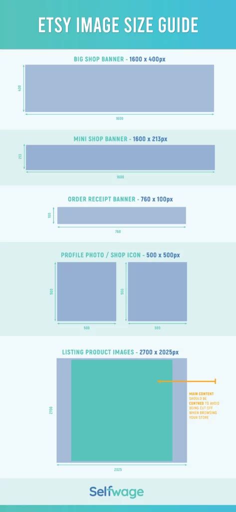 The Best Image Sizes To Use In Your Digital Product Store